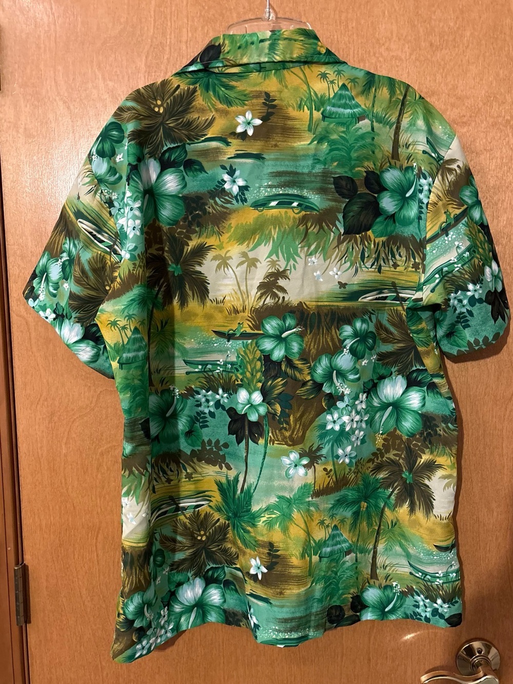 VINTAGE RARE FIND KMART Men’s Tropical Floral Short-Sleeve Shirt Size XL - Picture 3 of 14